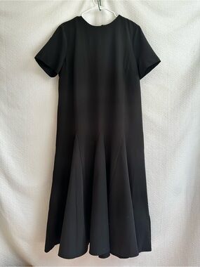 H&M Women’s Black Short Sleeve Midi Dress Size: Large NWT